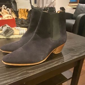Suede Ankle booties